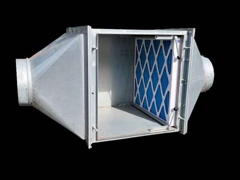 Caisson de filtration d’air industriel – 4000, 8000, 12000 m3/h