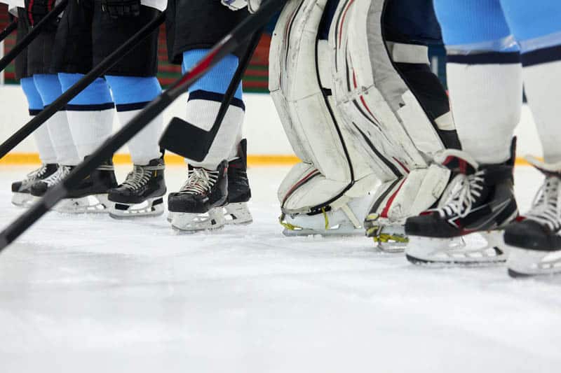 patinoire photo titre