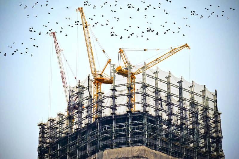 Les mesures de sécurité sur un chantier en construction