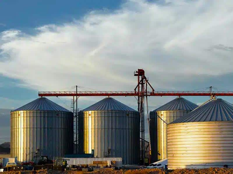 Silo de stockage de semence agroalimentaire